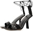 Lookbook (W) By Far Devon Sandal 'Tali Gesper Hujung Petak Hitam' 23SSDEVSBLP