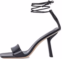 (Women) By Far Devon Sandals 'Black Square-Toe Buckle Strap' 23SSDEVSBLP (Women) By Far Devon Sandals 'Black Square-Toe Buckle Strap' 23SSDEVSBLP