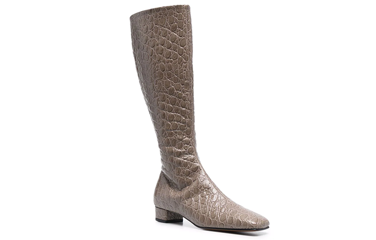 (W) By Far Edie Boot 'Grey Croc Embossed' 圖 3