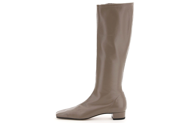 (Women) By Far Edie Boot 'Khaki Embossed Leather' 20PFEDIDKHCRE