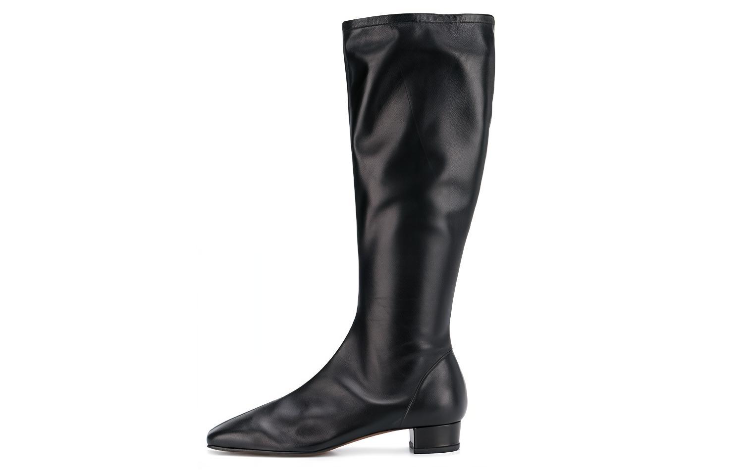 (Women) By Far Edie Knee-High Boot 'Black' 19FWEDIDBLL