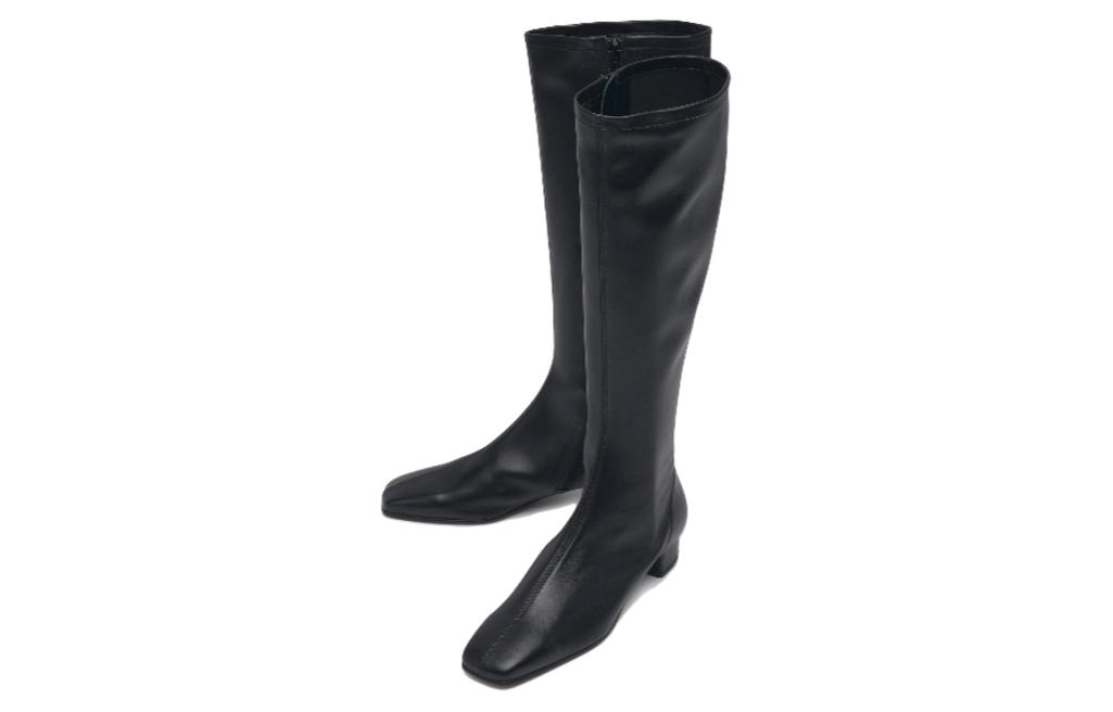 Lookbook (W) By Far Edie 黑色及膝高筒靴 19FWEDIDBLL