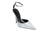 Shop (W) By Far Eliza 'Silver Buckle Stiletto' Tumit Tinggi Perak 22CRJNBLGRL-152733