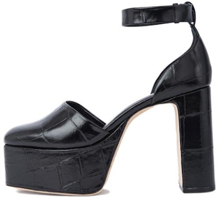 (Women) By Far Embossed Leather 12cm 'Black' 'Elegant Stiletto' 23SSBARBHAPLMCEL Buy (Women) By Far Embossed Leather 12cm 'Black' 'Elegant Stiletto' 23SSBARBHAPLMCEL