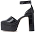 Buy (W) By Far Kulit Lekuk 12cm 'Hitam' 'Stiletto Elegan' 23SSBARBHAPLMCEL