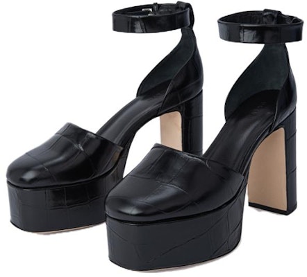 (Women) By Far Embossed Leather 12cm 'Black' 'Elegant Stiletto' 23SSBARBHAPLMCEL Order (Women) By Far Embossed Leather 12cm 'Black' 'Elegant Stiletto' 23SSBARBHAPLMCEL