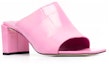Order (W) By Far Tumit Chunky Kulit Timbul 'Pink Fashion' 23SSKATYMLPPMCELL