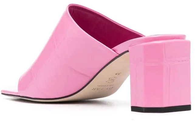 (Women) By Far Embossed Leather Chunky Heel Slide 'Pink Fashion' 23SSKATYMLPPMCELL Lookbook (Women) By Far Embossed Leather Chunky Heel Slide 'Pink Fashion' 23SSKATYMLPPMCELL