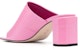 (W) By Far Tumit Chunky Kulit Timbul 'Pink Fashion' 23SSKATYMLPPMCELL