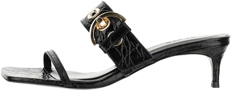 (W) バイファー型押しレザーサンダル (黒) 22SSBTNBLCCEBL Buy (W) バイファー型押しレザーサンダル (黒) 22SSBTNBLCCEBL