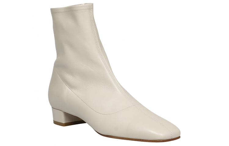 Lookbook By Far Este 簡約時尚短靴 女款 白色