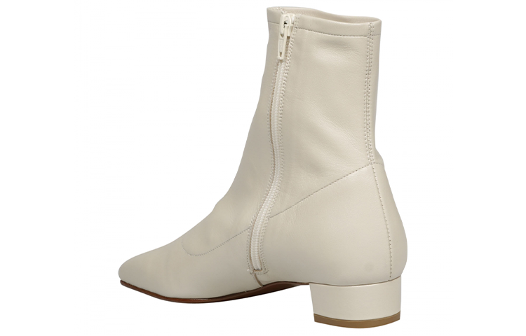 Shop By Far Este 簡約時尚短靴 女款 白色