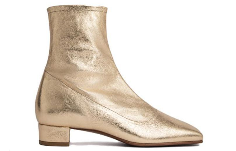 Order (W) By Far Este But Zip Kulit Hujung Petak 'Emas' 23SSESTBPCHA