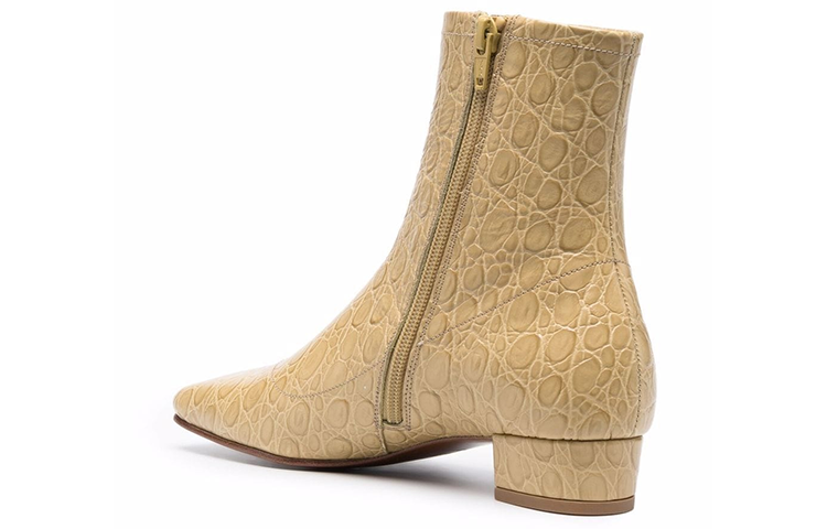 (W) By Far Este Ostrich Effect Ankle Boot 'Warm CMFT Yellow' 圖 3