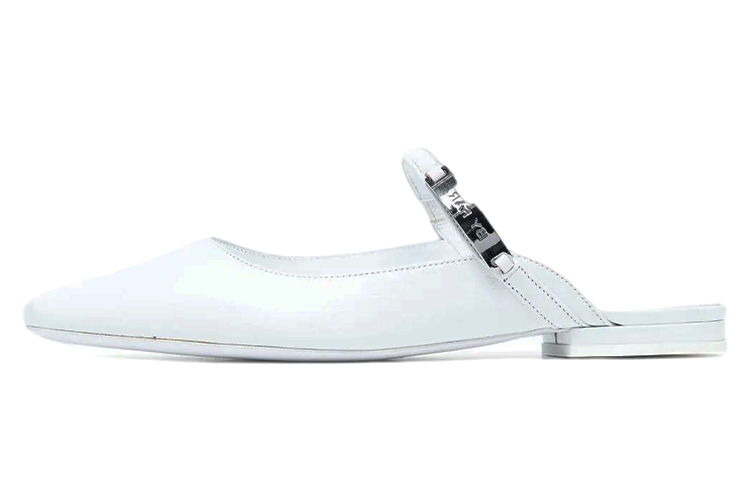 (W) By Far Etta Mule 'White'