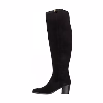 (W) By Far Fashion High-Top Boot 'Black Leather'