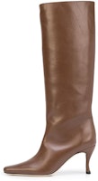 (Women) By Far Fashion Versatile 'Brown Pointed High Boot' 21PFSVIDCHESMC (Women) By Far Fashion Versatile 'Brown Pointed High Boot' 21PFSVIDCHESMC