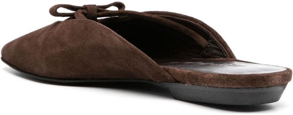 (W) By Far Finn 'Flats de Ante Marrón con Tacón Abierto' 23PFFNNFBERU Lookbook (W) By Far Finn 'Flats de Ante Marrón con Tacón Abierto' 23PFFNNFBERU