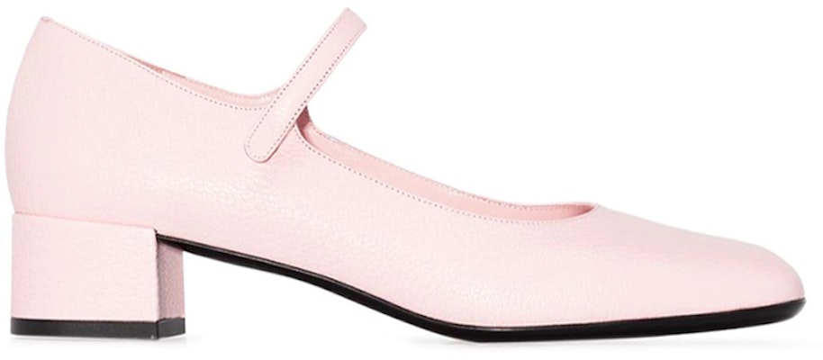 (Women) By Far Ginny 'Elegant Pink Leather Mary Jane Heels' 21PFGINPPOGRL Order (Women) By Far Ginny 'Elegant Pink Leather Mary Jane Heels' 21PFGINPPOGRL