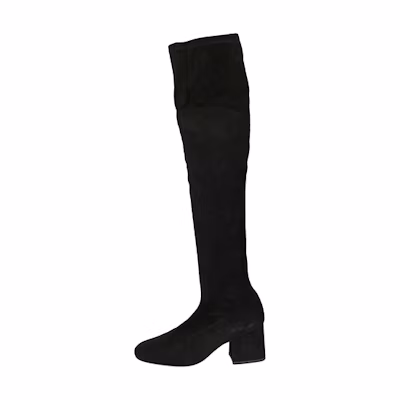 (W) By Far High-Top Casual Boots 'Black Warmth'