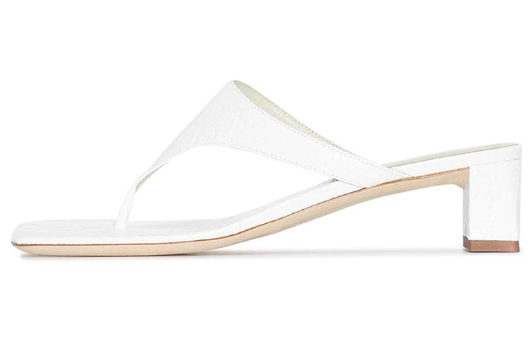 (W) By Far High Heel Sport Sandals 'Versatile White'