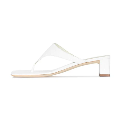 (W) By Far High Heel Sport Sandals 'Versatile White'