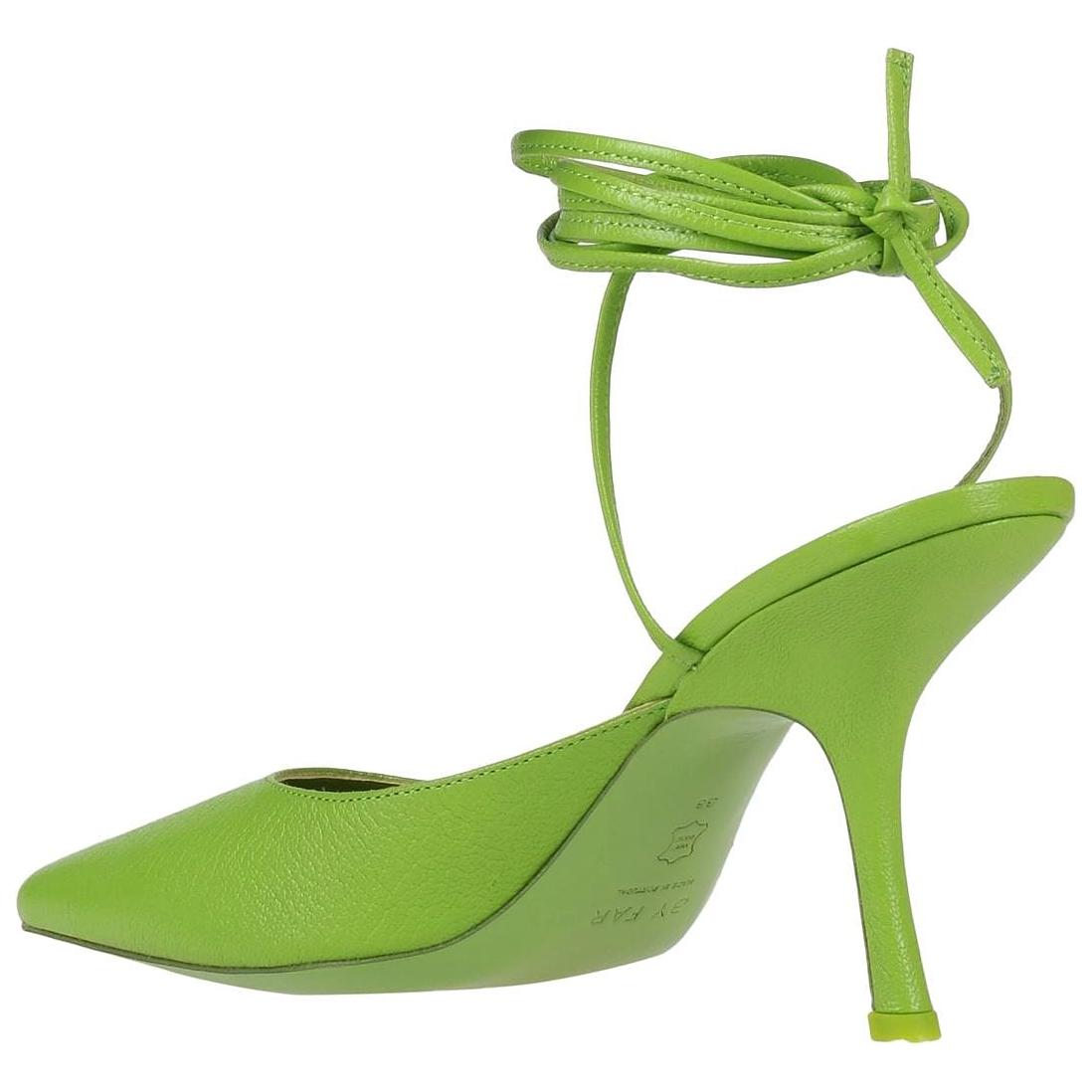 (W) By Far Jen High Heel 'Green Leather' 圖 4