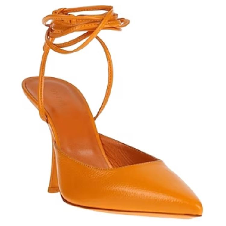(W) By Far Jen High Heels 'Orange Leather' 圖 3