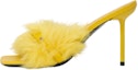 Buy (W) By Far Kenny Slip-On Kulit Hujung Petak 'Kuning' 23CRKENMDUKTOS