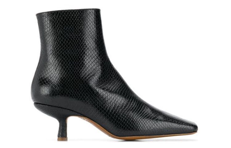 Order (W) By Far Lange But Ankle 'Corak Ular Hitam' 20PFLNGBBLR-BLACK