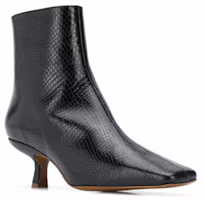 Lookbook (Women) By Far Lange Ankle Boots 'Black Snake Print' 20PFLNGBBLR-BLACK