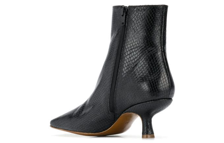 Shop (W) By Far Lange But Ankle 'Corak Ular Hitam' 20PFLNGBBLR-BLACK