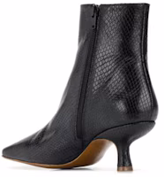 Shop (Women) By Far Lange Ankle Boots 'Black Snake Print' 20PFLNGBBLR-BLACK