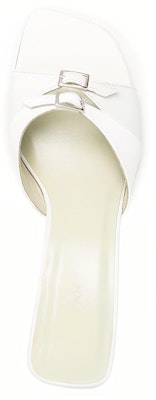 (Women) By Far Leather Block-Heel Open-Toe Sandal 'White' 21SSNOMWHCRE Lookbook (Women) By Far Leather Block-Heel Open-Toe Sandal 'White' 21SSNOMWHCRE