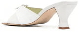 Shop (W) Sandal Tumit Blok Kulit Terbuka 'Putih' Oleh By Far 21SSNOMWHCRE