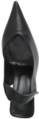 (W) バイファー レザー chunkyヒール 9cm ブラック 23SSYAPBLNAPBL Shop (W) バイファー レザー chunkyヒール 9cm ブラック 23SSYAPBLNAPBL