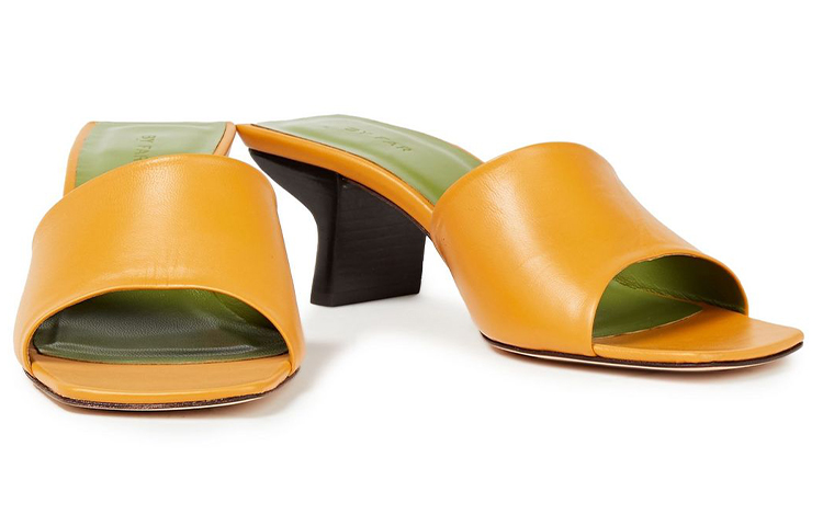 (W) By Far Leather Fashion Sandals 'Orange' 圖 3