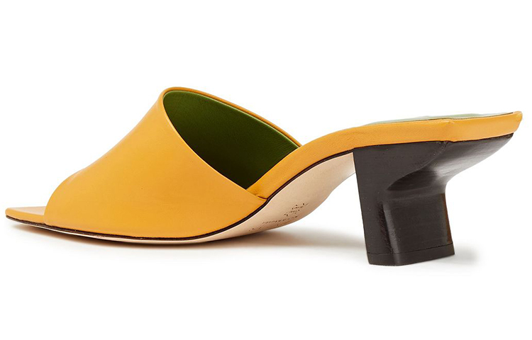 (W) By Far Leather Fashion Sandals 'Orange' 圖 4