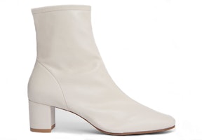 By Far 皮革 時尚套穿 短靴 女款 白色 Order By Far 皮革 時尚套穿 短靴 女款 白色