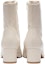 Shop (W) By Far But Kulit Fesyen Slip-On Buku Lali 'Putih' 1660305SWHTL