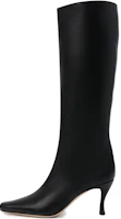 (Women) By Far Leather High-Top Boots 'Warm Black' 21PFSVIDBLSMCB (Women) By Far Leather High-Top Boots 'Warm Black' 21PFSVIDBLSMCB