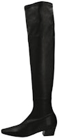 (Women) By Far Leather High-Top Slip-On 'Black Fashion' 22FWCLTDLNSLBL (Women) By Far Leather High-Top Slip-On 'Black Fashion' 22FWCLTDLNSLBL
