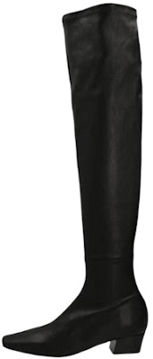 (Women) By Far Leather High-Top Slip-On 'Black Fashion' 22FWCLTDLNSLBL Buy (Women) By Far Leather High-Top Slip-On 'Black Fashion' 22FWCLTDLNSLBL