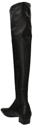 (W) By Far Zapatillas Altas de Cuero Sin Cordones 'Negro Moda' 22FWCLTDLNSLBL Order (W) By Far Zapatillas Altas de Cuero Sin Cordones 'Negro Moda' 22FWCLTDLNSLBL