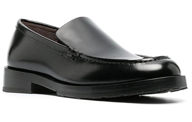 (W) By Far Leather Loafer 'Black Fashion' 圖 2