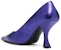 (W) By Far Kasut Kulit 'Purple Stiletto' 22FWVIVUVMEGUV