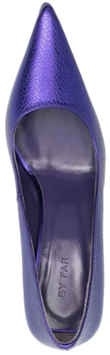 (Women) By Far Leather Mule 'Purple Stiletto' 22FWVIVUVMEGUV Shop (Women) By Far Leather Mule 'Purple Stiletto' 22FWVIVUVMEGUV
