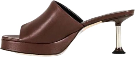 (Women) By Far Leather Mules 'Deep Red Fashion' 22FWCAAMSEQNAP (Women) By Far Leather Mules 'Deep Red Fashion' 22FWCAAMSEQNAP