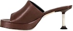 Buy (Women) By Far Leather Mules 'Deep Red Fashion' 22FWCAAMSEQNAP