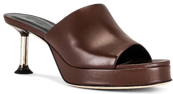 (Women) By Far Leather Mules 'Deep Red Fashion' 22FWCAAMSEQNAP Order (Women) By Far Leather Mules 'Deep Red Fashion' 22FWCAAMSEQNAP